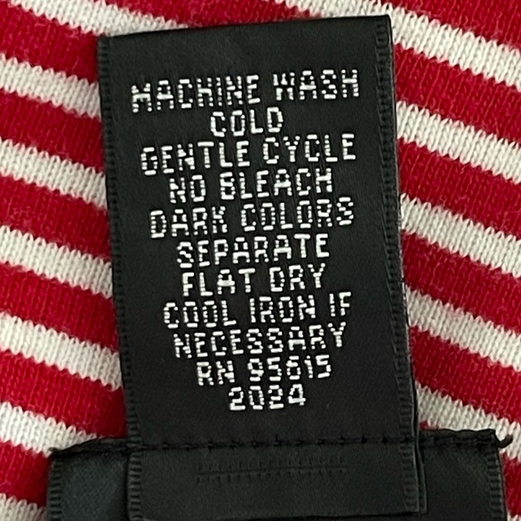 Rafaella Striped Boatneck Top - Picture 4 of 6